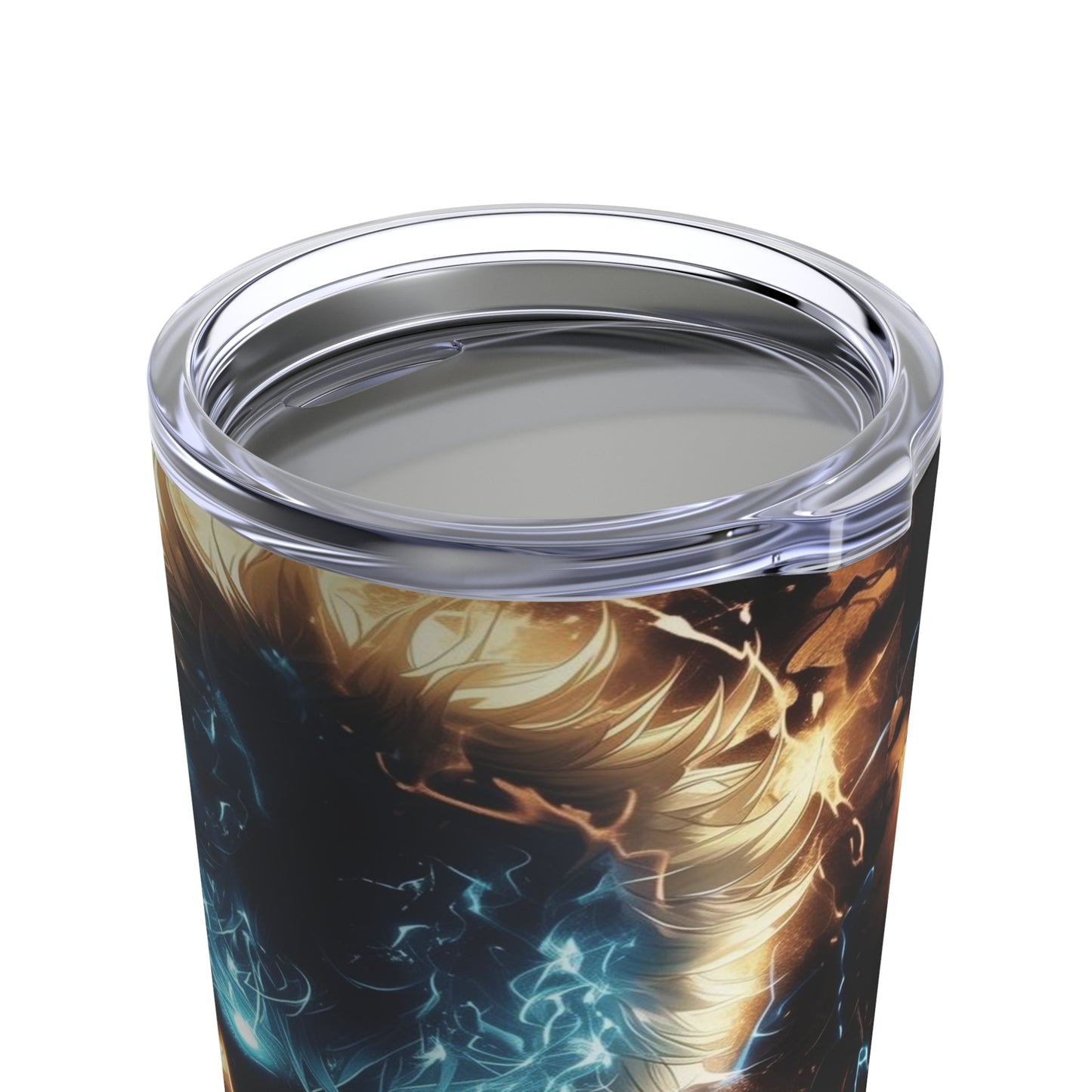 Blue blazed eyes Tumbler 20oz