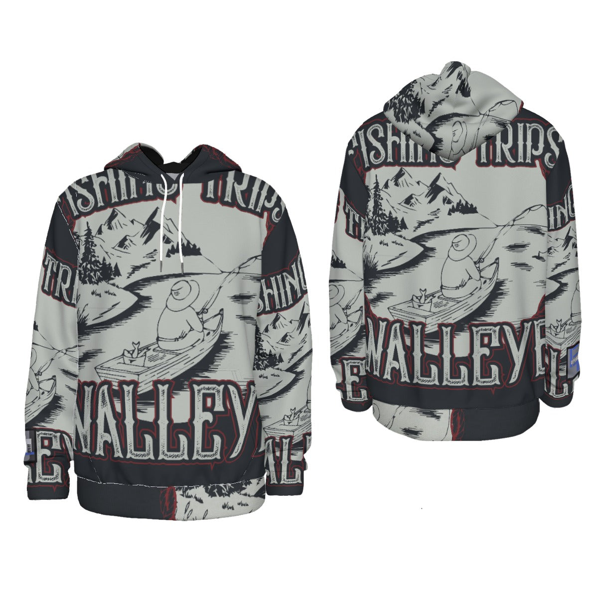 Euphoriyum Theory Thickened Fleece Lined Hoodie for Warm Outdoor Comfort