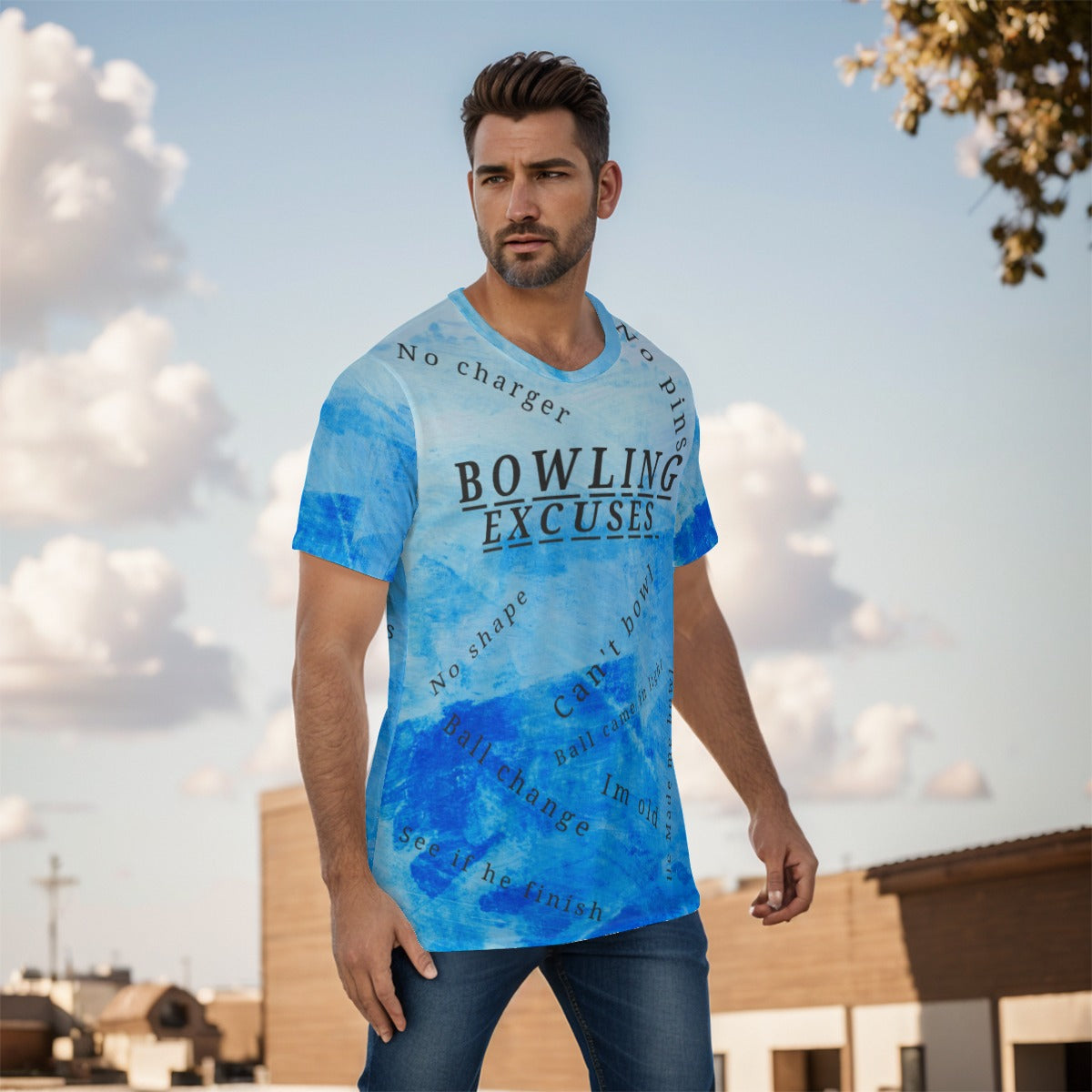 All-Over Print Men's O-Neck T-Shirt