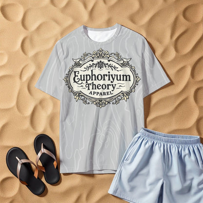 Euphoriyum Theory Men's Comfortable 100% Cotton O-Neck T-Shirt | Regular Fit