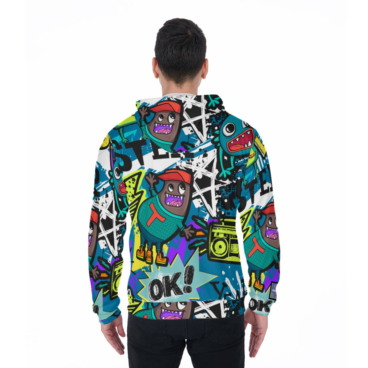 Euphoriyum Theory Comic Art Zip-Up Hoodie with Pockets | Warm & Stylish