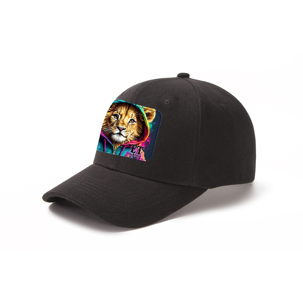 Euphoriyum Theory LLC Lions Face Baseball Cap with Curved Brim for Outdoor Activities